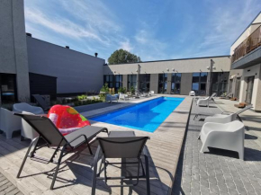 Casa Blanca Palanga with pool